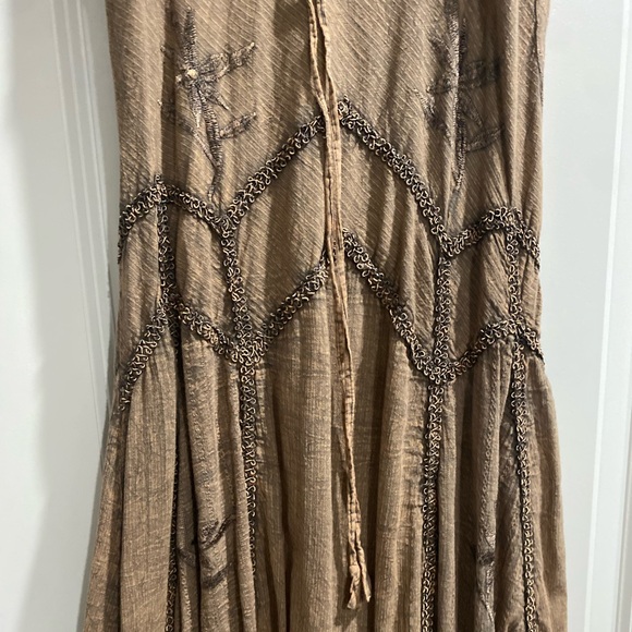 SCULLY WOMEN'S LONG SPAGHETTI STRAP DRESS - Picture 5 of 8